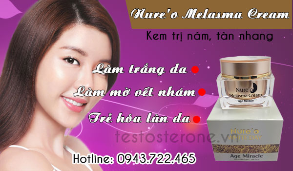 công dụng của kem nureo-melasma-cream
